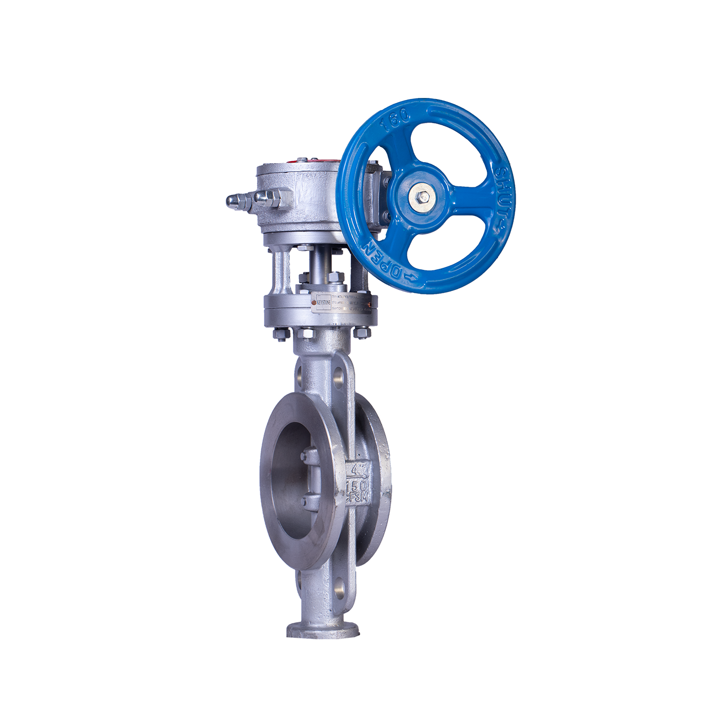 شیر پروانه بدنه و دیسک استیل (فلز به فلز)  - مقاوم و صنعتی | بردیا صنعت